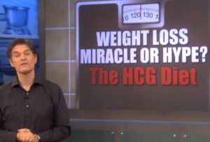 Dr Marcantel addresses concerns about the HCG diet raised on the Dr. Oz show