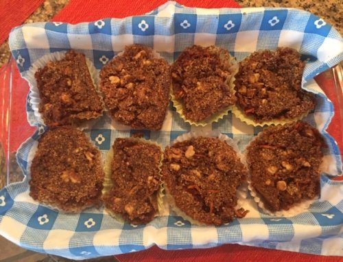 Gluten Free Coconut Carrot Cake Muffins