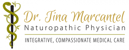 Dr. Tina Marcantel, RN, ND Logo