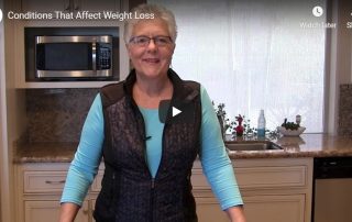 Tina Marcantel, RN, ND -- Medical conditions that affect weight loss