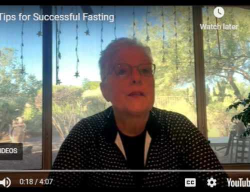 Tips for Successful Fasting