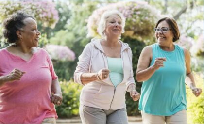 women walking